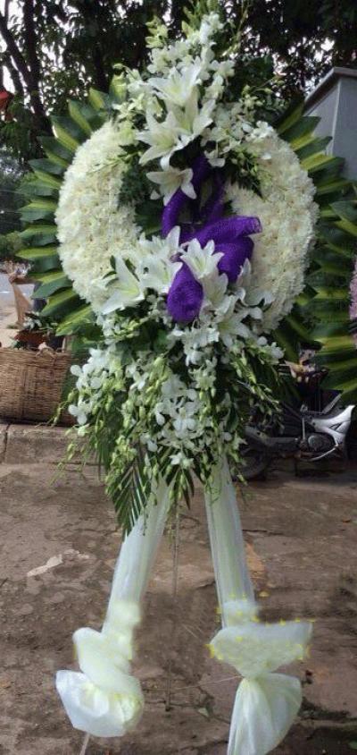 hoa chia buồn